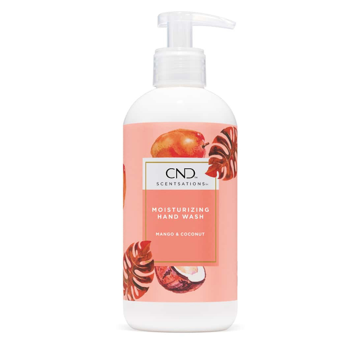 CND Scentsations Moisturizing Hand Wash Mango & Coconut 390 ml in the group CND / Scentsations at Nails, Body & Beauty (00971)