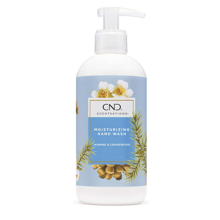 CND Scentsations Moisturizing Hand Wash Jasmine & Cedarwood 390 ml in the group CND / Scentsations at Nails, Body & Beauty (00973)