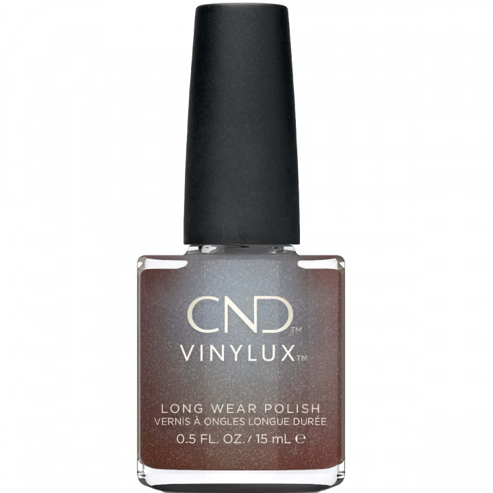 CND Vinylux Frostbite Nail Polish - Shade-Shifting Rose Taupe with Turquoise Shimmer