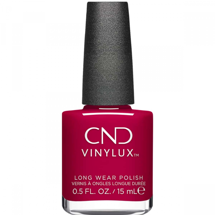 CND Vinylux Scarlet Letter - Deep Red, Romantic Nail Polish