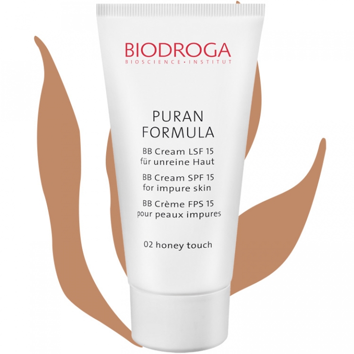 Biodroga Puran Formula BB Cream SPF15 No.2 Honey in the group Biodroga / Skin Care / Clear Skin at Nails, Body & Beauty (1003)