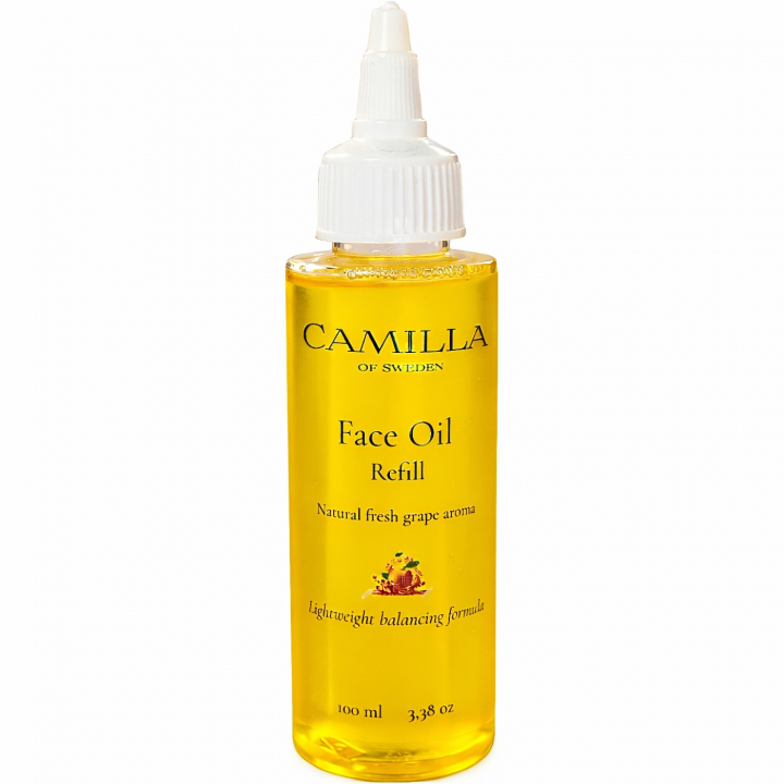 Camilla Face Oil Fresh Grape Refill facial oil Camilla of Sweden Face Oil Fresh Grape Refill facial oil refill hydration glow