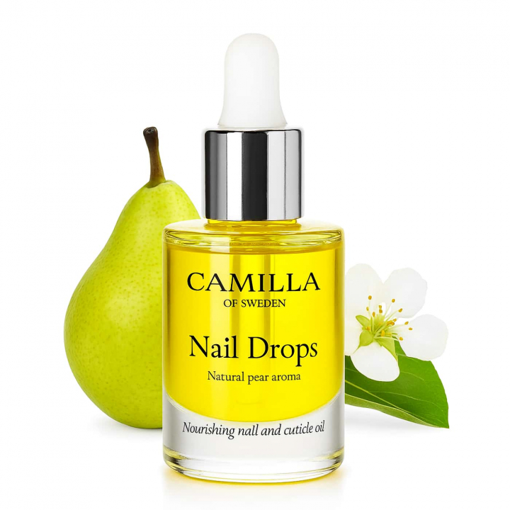 Camilla of Sweden Nail Drops – natural pear-scented nail oil | strengthens nails & hydrates cuticles