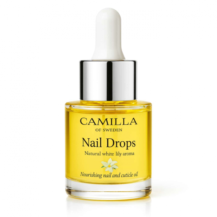 Camilla of Sweden Nail Drops Nail Oil 20ml White Lily in the group Camilla of Sweden / Nail Oils & Hand Care at Nails, Body & Beauty (1076-20)