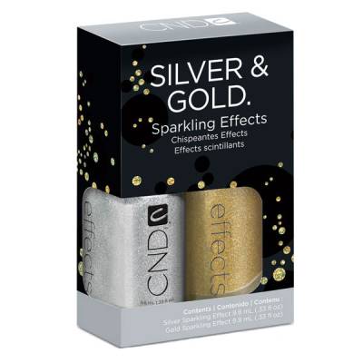 CND Silver & Gold Sparkling Effects in the group Product Cemetery at Nails, Body & Beauty (1133)