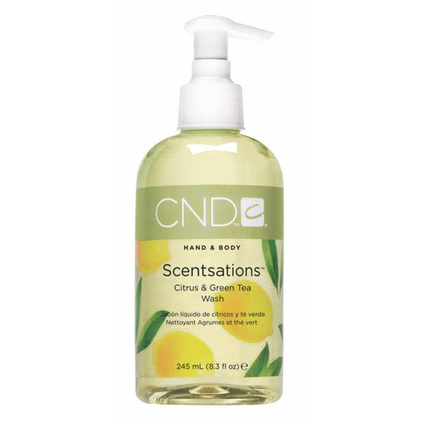 CND Scentsations Citrus & Green Tea 245 ml Tvål in the group CND / Scentsations at Nails, Body & Beauty (1151)