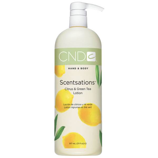 CND Scentsations Citrus & Green Tea 917 ml Lotion in the group CND / Scentsations at Nails, Body & Beauty (1153)