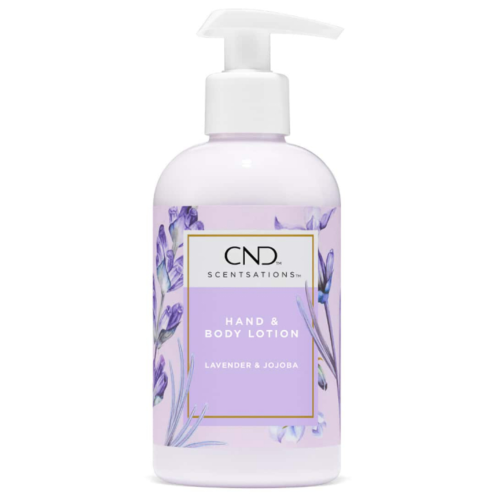 CND Scentsations Hand & Body Lotion Lavender & Jojoba in the group CND / Scentsations at Nails, Body & Beauty (1166)