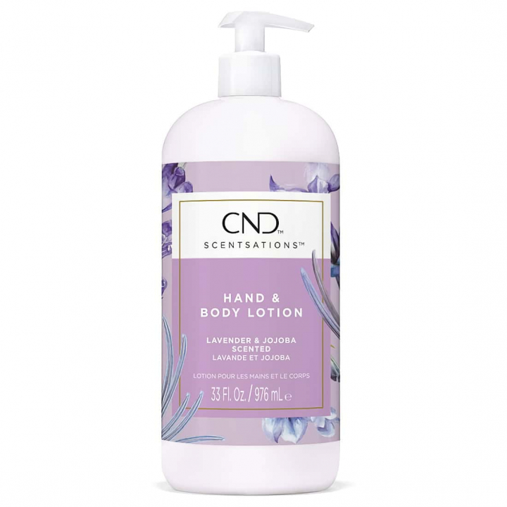 CND Scentsations Hand & Body Lotion Lavender & Jojoba 976 ml in the group CND / Scentsations at Nails, Body & Beauty (14139)