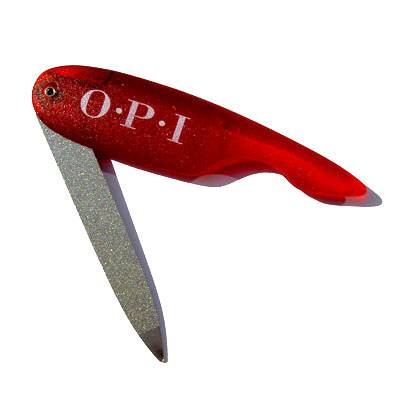 OPI Pocket File Red in the group OPI / Accessories at Nails, Body & Beauty (1643)