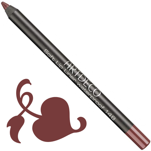 Artdeco Soft Lip Liner Waterproof No.148 Just Coffee in the group Artdeco / Lip Liners at Nails, Body & Beauty (172-148)