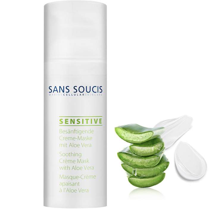 Sans Soucis Sensitive Soothing Creme Mask with Aloe Vera in the group Product Cemetery at Nails, Body & Beauty (1747)