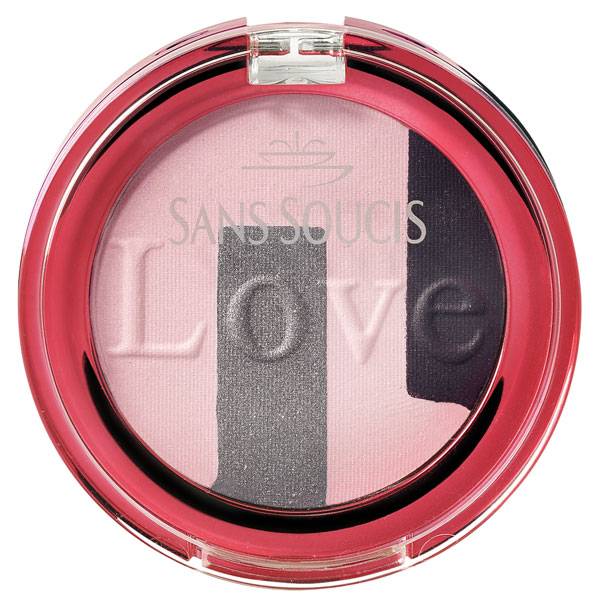 Sans Soucis Ögonskugga Trio Nr:20 Lovley Pink in the group Product Cemetery at Nails, Body & Beauty (1939)