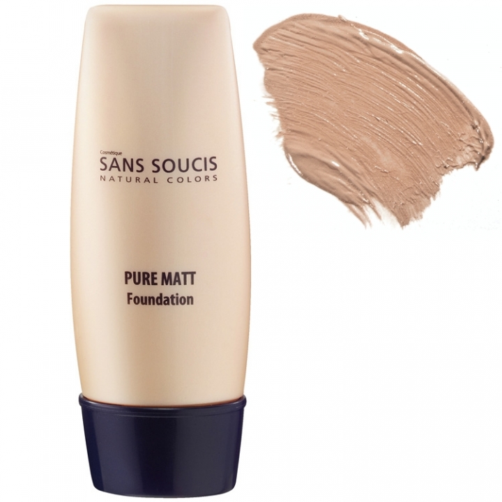 Sans Soucis Pure Matt Foundation No.30 Natural Ros in the group Sans Soucis / Foundation at Nails, Body & Beauty (1959)
