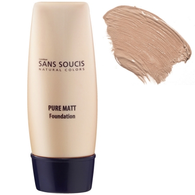 Sans Soucis Pure Matt Foundation No.40 Tanned Beige in the group Sans Soucis / Foundation at Nails, Body & Beauty (1960)