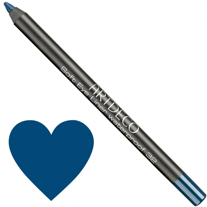 Artdeco Soft Eye Liner Waterproof No.32 Dark Indigo in the group Artdeco / Makeup / Eye Liners at Nails, Body & Beauty (221-32)