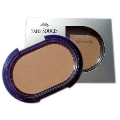 Sans Soucis Compact Powder Nr:16 Coffe -Refill in the group Sans Soucis / Foundation at Nails, Body & Beauty (2283)