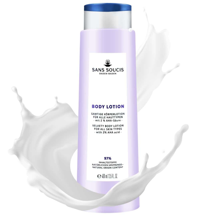 Sans Soucis Velvety Body Lotion - with 2% AHA acid in the group Sans Soucis / Body Care at Nails, Body & Beauty (2355)