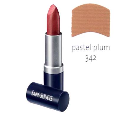 Sans Soucis Lip Temptation Läppstift Nr:342 Pastel Plum in the group Product Cemetery at Nails, Body & Beauty (2430)