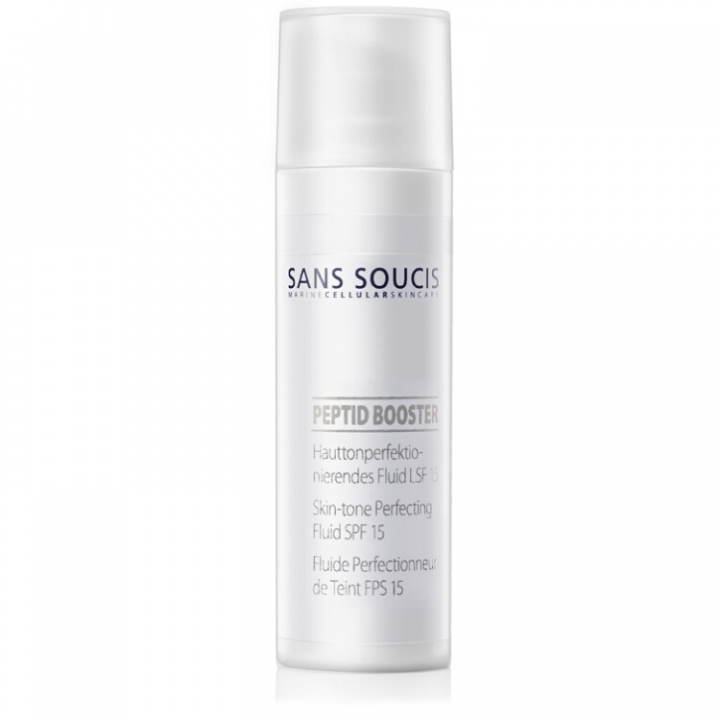 Sans Soucis Peptid Booster Skin-tone Perfecting Fluid SPF 15 in the group Product Cemetery at Nails, Body & Beauty (24526)