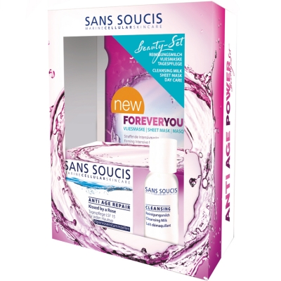 Sans Soucis Power Anti-Age Beauty Set in the group Sans Soucis / Face Care / Kissed by a Rose at Nails, Body & Beauty (25105)