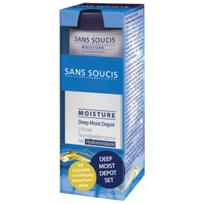 Sans Soucis Deep Moist Depot Set in the group Sans Soucis / Face Care / Moisture at Nails, Body & Beauty (25109-1)