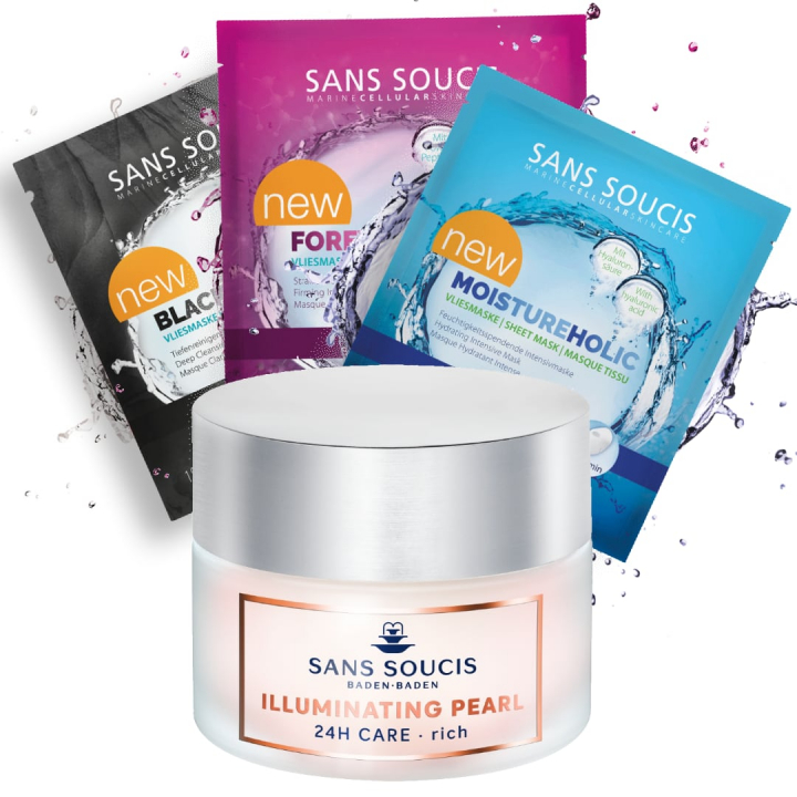 Sans Soucis Illuminating Pearl Kit in the group Sans Soucis / Face Care / Illuminating Pearl at Nails, Body & Beauty (25252-k)