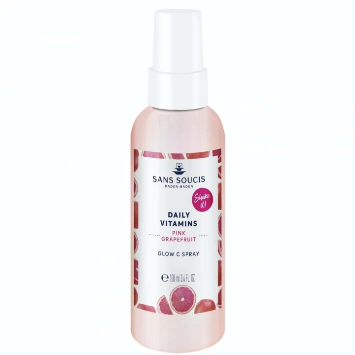 Sans Soucis Daily Vitamins Pink Grapefruit Glow C Spray in the group Sans Soucis / Face Care / Daily Vitamins at Nails, Body & Beauty (25411)