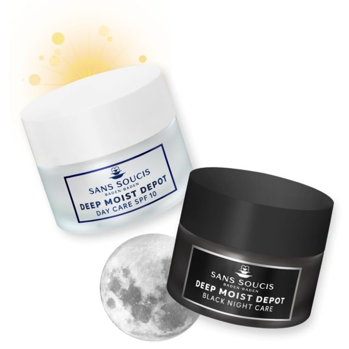 Sans Soucis Day Meets Night DUO Pack in the group Sans Soucis / Face Care / Moisture at Nails, Body & Beauty (25480)