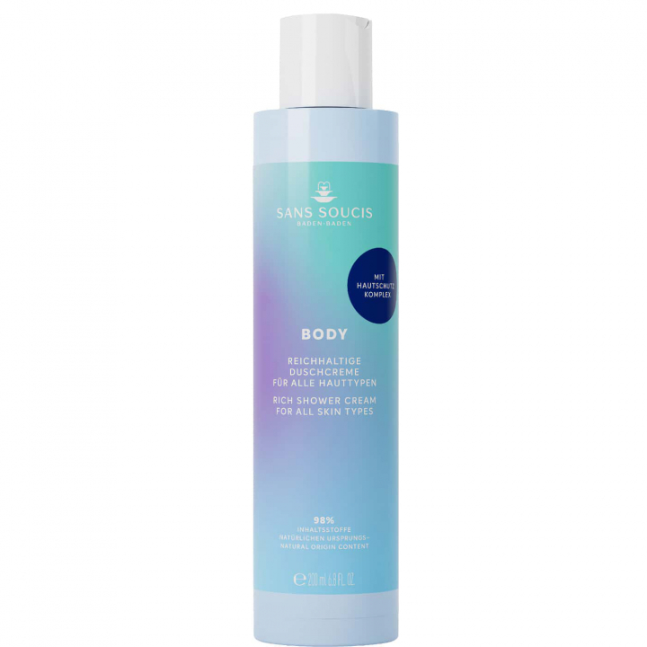 Sans Soucis Body Rich Shower Cream - Luxurious, Nourishing Shower Cream | Hydrates & Protects