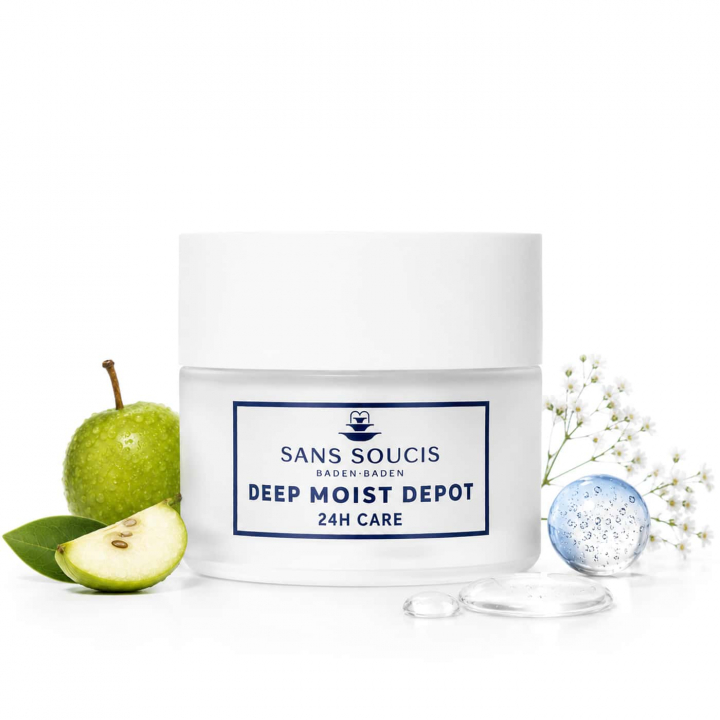 Hydrating Deep Moist Depot 24H Care Sans Soucis Deep Moist Depot 24H Care with hydrating gel and botanical elements
