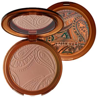 Artdeco Bronzing Powder Compact SPF 15 Nr:2 Marrakesh Mocha in the group Artdeco / Makeup / Bronzing at Nails, Body & Beauty (3103)