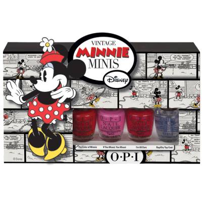 OPI Vintage Minnie Minis in the group OPI / Nail Polish / Minnie Mouse at Nails, Body & Beauty (3148)