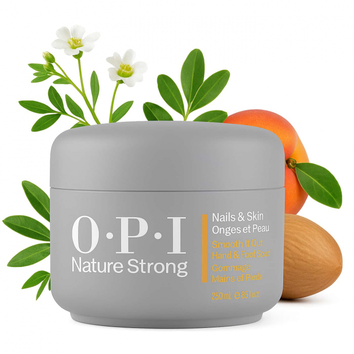 OPI Nature Strong Smooth It Out Hand & Foot Scrub in the group OPI / Pedicure at Nails, Body & Beauty (33513)