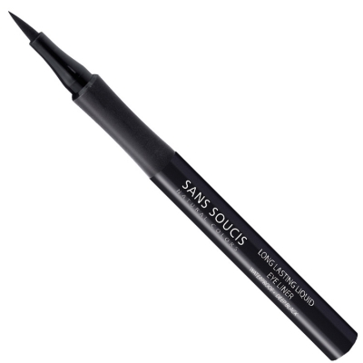 Sans Soucis Long Lasting Liquid Eye Liner Waterproof -Deep Black- in the group Product Cemetery at Nails, Body & Beauty (33679)