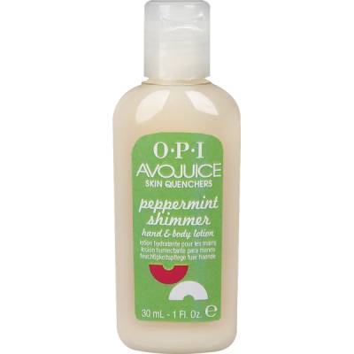 OPI Avojuice Peppermint Shimmer Lotion 30 ml in the group Product Cemetery at Nails, Body & Beauty (3403)