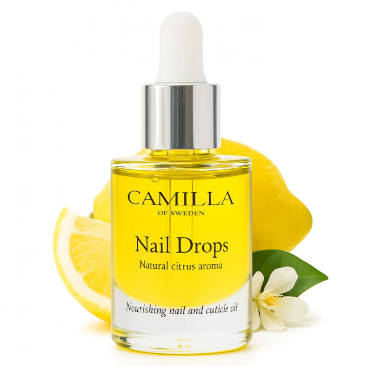 Camilla of Sweden Nail Drops – Natural citrus nail oil | Strengthens nails | Hydrates cuticles | Fresh scent
