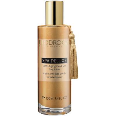 Biodroga Spa Deluxe Anti-Age Gold Oil Body & Hair in the group Biodroga / Body Care at Nails, Body & Beauty (4040)