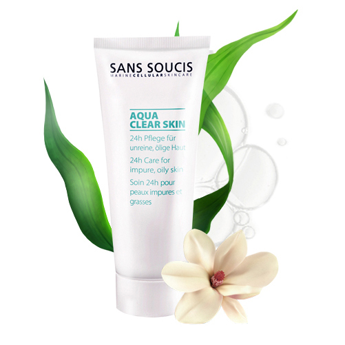 Sans Soucis Aqua Clear Skin 24-h Care for impure, Oily skin in the group Sans Soucis / Face Care / Aqua Clear Skin at Nails, Body & Beauty (4068)
