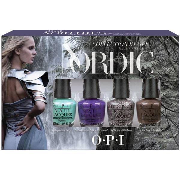 OPI Nordic Little Northies Mini 4-pack in the group OPI / Nail Polish / Nordic at Nails, Body & Beauty (4094)