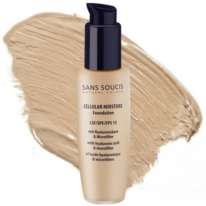 Sans Soucis Cellular Moisture Foundation SPF 15 No.20 Honey Beige in the group Sans Soucis / Foundation at Nails, Body & Beauty (4107)