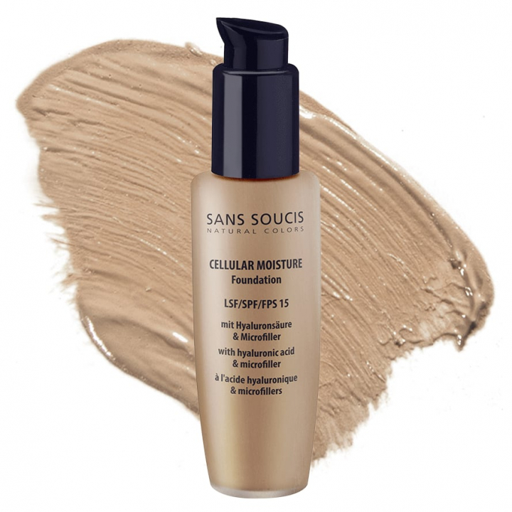 Sans Soucis Cellular Moisture Foundation SPF 15 No.40 Bronze Ros in the group Sans Soucis / Foundation at Nails, Body & Beauty (4109)