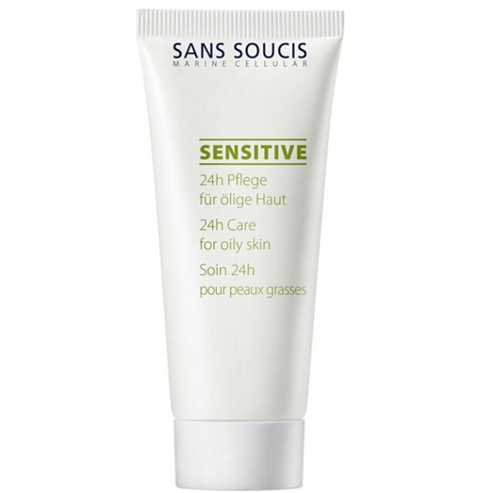Sans Soucis Sensitive 24h Care for oily Skin with Aloe Vera in the group Sans Soucis / Face Care / Sensitive at Nails, Body & Beauty (4112)