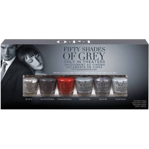 OPI Fifty Shades of Grey Mini-pack in the group OPI / Nail Polish / Fifty Shades of Grey at Nails, Body & Beauty (4275)