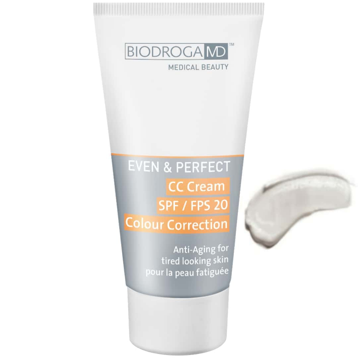 Biodroga MD Even & Perfect CC Cream SPF 20 Color Correction for tired-looking skin in the group Product Cemetery at Nails, Body & Beauty (44095-2)