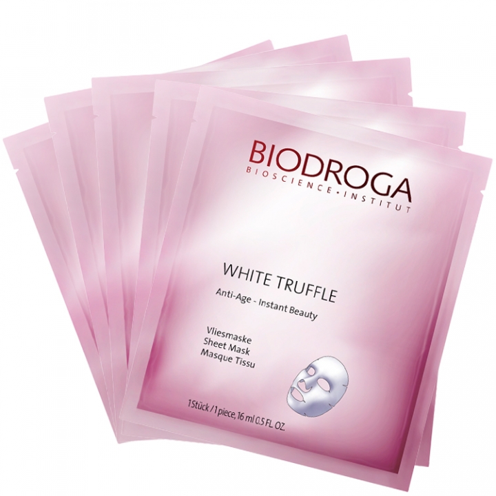 Biodroga White Truffle Anti-Age - Instant Beauty Sheet Mask in the group Biodroga / face Masks at Nails, Body & Beauty (45401)