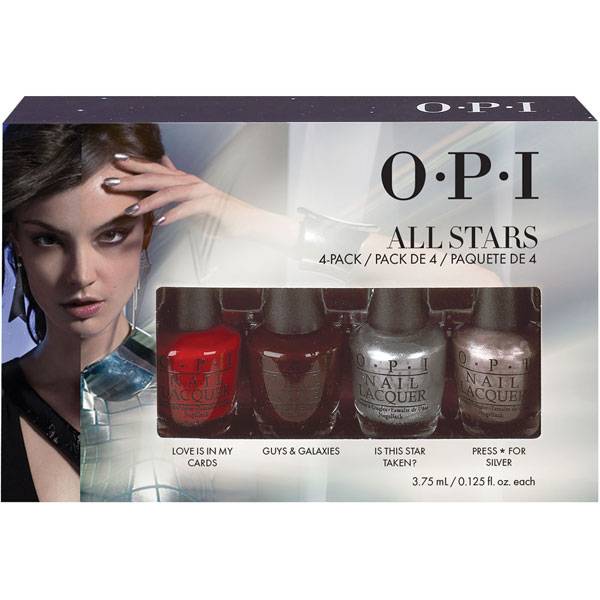 OPI Starlight All Stars 4-Piece Mini Nail Polish in the group OPI / Nail Polish / Starlight at Nails, Body & Beauty (4541)