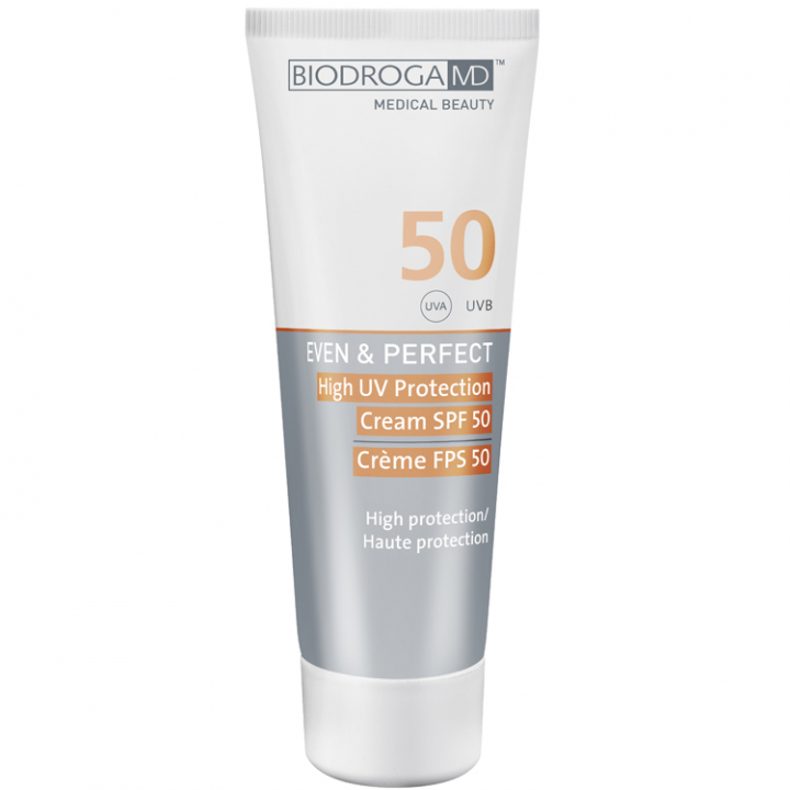 Biodroga MD Even & Perfect High UV Protection Cream SPF 50 in the group Product Cemetery at Nails, Body & Beauty (45504)