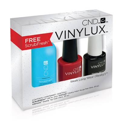 CND Vinylux Stocking Stuffer Rouge Red in the group CND / Vinylux Nail Polish / Other Shades at Nails, Body & Beauty (4552)