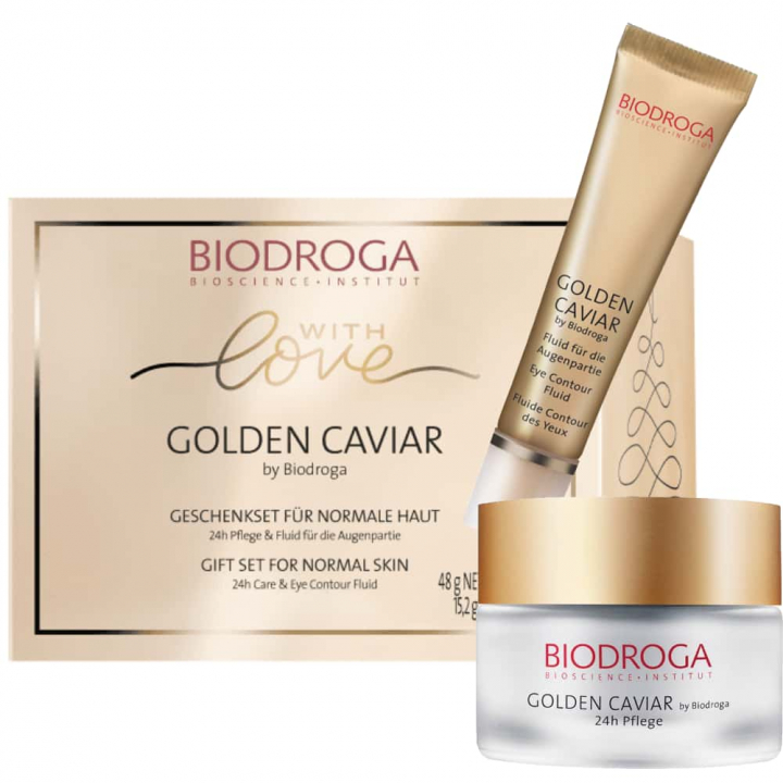 Biodroga Golden Caviar Set -Normal Skin- in the group Biodroga / Skin Care / Golden Caviar at Nails, Body & Beauty (45538)